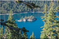 Fannette Island in Emerald Bay, Lake Tahoe